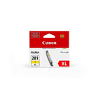 Canon CLI-281 Y XL Yellow Ink Tank, High Yield (2036C001)-Yellow
