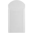 JAM Paper Plastic Envelopes with Tuck Flap - Open End - 4.125" x 6" - Clear - 12 Pack -Size: 4.125 x 6 inches
