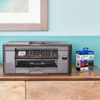 Brother MFC-J1012DW Wireless Colour Inkjet All-in-One Printer-Easy-to-use 1.8” colour display. Easily navigate onscreen menus that include powerful features.