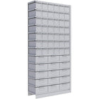Metalware RK987 Boltless Shelving Unit, 13-Shelves, 36" x 18" x 76", Light Grey-Adjustable shelving system that provides high strength, yet economical storage capacity for your needs