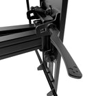 Kanto PMX700 Pro Series Full Motion TV Wall Mount for 42-inch to 100-inch TVs-90 degree of swivel in either direction, depending on screen size. Accessible tilt mechanism provides +12 degree to -3 degree of tilt