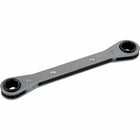 Gray Tools 1" X 1-1/16" 12 Point, Flat Ratcheting Box Wrench, Mirror Chrome Finish-Size: 1" x 1 1/16"