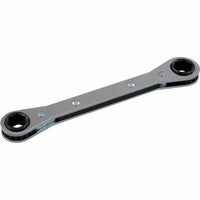 Gray Tools 1" X 1-1/16" 12 Point, Flat Ratcheting Box Wrench, Mirror Chrome Finish-Size: 1" x 1 1/16"