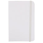 JAM Paper Hardcover Lined Notebook With Elastic Closure, Small, 3.75 x 5.63 Journal, White, 2 Pack (340526606g)-2 per pack