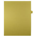 Mark Maker Legal Exhibit Index Tab Buff Single Tabs, 1/25th Cut, Letter Size, No Holes, Number 58, 25 Pack-Buff Single Tabs, 1/25th Cut