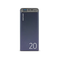 LOGiiX Piston Power 20,000 mAh Portable Power Bank - Navy Blue-Charges smartphones up to 10 times, charges tablets up to 4 times