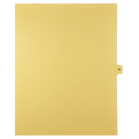 Mark Maker Legal Tabs - Letter Size - Buff - 1/15th cut - 25 tabs per package - 5 packages Pack - Number 98-Buff SingleTabs