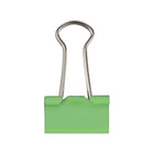 JAM Paper Binder Clips, Small, 19mm, Green Binderclips 5 packs of 25 (334BCGRg)-Green