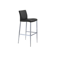 Plata Import Samuel Stool, 30"H, Black (A-5012B-B)-Bar Stool