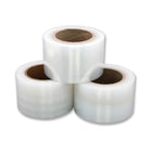 Malpack Banding Stretch Film Wrap - High Performance - 3" x 1000' - 80 Gauge - Clear - 18 Pack-Dimensions: 3" x 1000'