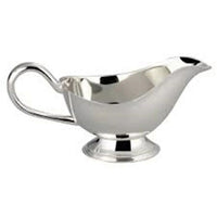 Elegance Gravy Boat, Silver-Plated (82436)-Serving Bowl