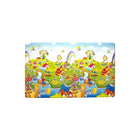 Dwinguler Dinoland Playmat, Large-This large play mat measures 230 cm x 140 cm x 1.5 cm thick. or 90.55" x 55.11 " x 0.6" thick.