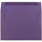 JAM Paper A7 Invitation Envelopes, 5.25 x 7.25, Dark Purple, 250 Pack (563912508H)-Blank interior for personalized message