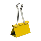 JAM Paper Binder Clips, Large, 41 mm, Yellow, 12 Pack (340BCye)-12 pack