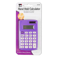 Charles Leonard 8-Digit Display Primary Calculator 6 Pack-8 digit display