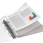 QuickFit Ultra Heavy Weight Top Load - Sheet Protectors - Non-Glare - 225 Pack-3 hole punched to fit inside a standard ring binder