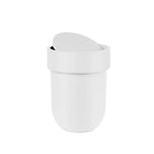 Umbra Touch Waste Can, White-Swing Top Waste Can