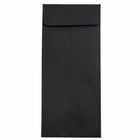 JAM Paper #10 Policy Business Envelopes - 4.125" x 9.5" - Black Linen - 25 Pack-Colour: Black Linen Envelopes