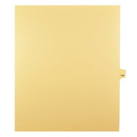 Mark Maker Legal Tabs - Letter Size - Buff - 1/25th cut - 25 tabs per package - 5 packages Pack - Number 139-Buff Single Tabs