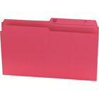 Hilroy Reversible File Folders - Legal Size - Pink - 100 Pack-Legal sized file folder