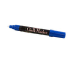 Marvy Uchida Broad-Point Liquid Chalk Markers - Erasable - Dustless - Blue - 2 Pack-Marker Tip: Broad Point (6mm)