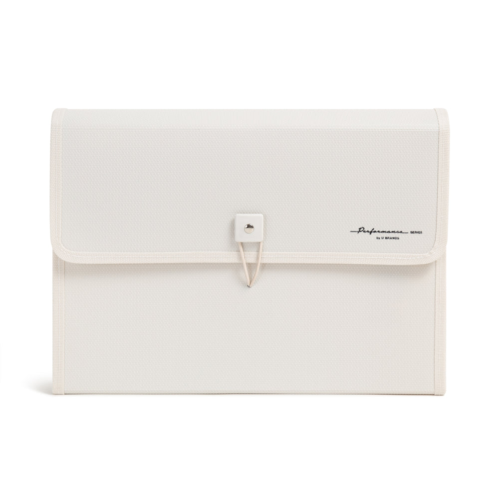 U Brands 13-Pocket Fashion Performance Expandable File Folder - Shell ...