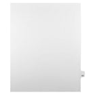 Mark Maker Legal Exhibit Index Tab White Single Tabs, 1/25th Cut, Letter Size, No Holes, Number 121, 25 Pack-White Single Tabs, 1/25th Cut