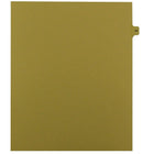 Mark Maker Legal Exhibit Index Tab Buff Single Tabs, 1/15th Cut, Letter Size, No Holes, Number 18, 25 Pack-Buff Single Tabs, 1/15th Cut