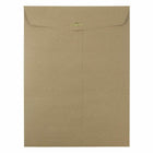 JAM Paper Premium Envelopes with Clasp - 9" x 12" - Brown Kraft Paper Bag - 50 Pack-Size: 9 x 12 inches