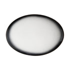 Maxwell & Williams Granite Oval Plate - 11.75" - Black - 4 Pack-Dinnerware