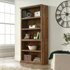 Sauder Miscellaneous Storage 5-Shelf Bookcase - 69.76" H -Vintage Oak (426421)-69.76"H x 35.28"W x 13.23"D