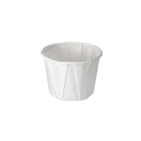 Solo Treated Paper Souffle Portion Cup, 0.5 oz., White, 5000 Pack-0.5 oz. portion cup