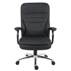 Nicer Interior Big and Tall Heavy Duty Ergonomic Executive Office Chair - Leather-Heavy duty tilt mechanism, holds up to 500lb