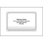 Brother DK-1202 Shipping Paper Labels (300 Labels) - 2.4" x 3.9" (62 mm x 100 mm) - White-300 labels per roll, each label measures 62 mm x 100 mm