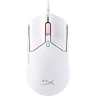 HP HyperX Pulsefire Haste 2 Lightweight Wired Optical Gaming Mouse with RGB Lighting - White-Easier mouse movement for easier wins