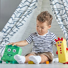 Hand2Mind Numberblocks 3 & 4 Playful Pals Plush - Multicolor-6