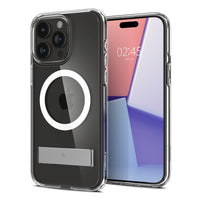 Spigen - Slim Armor Essential S MagFit pour iPhone 15 Pro - Cristal Clair-Le MagFit est un écosystème magnétique qui couvre tous les aspects de MagSafe