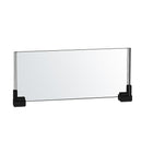 Azar Two-Sided Large Acrylic Sign Holder With Magnetic Boots, 22" x 8.5",  2 Pack (109916)-Sign Holder