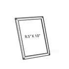 Azar Displays Opti Snap, 10" x 8", 10 Pack (300207-SLV)-Counter & Wall