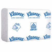 Kleenex Reveal Multifold Paper Towels - 7.5" x 9.4" sheets - 2-Ply - for Kleenex Reveal Countertop System Dispenser - White - 16 Pack-150 Sheets/Pack