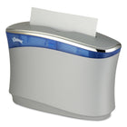 Kleenex Reveal Countertop Folded Towel Dispenser - 13.3" x 9.0" x 5.2" - Soft Grey-Soft Grey