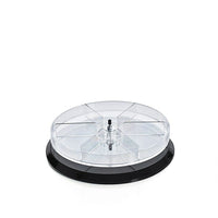 Azar Displays 1-Tier Acrylic Counter Display with Dividers (226010)-Made from acrylic