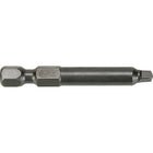 Apex 1/4" Square Recess Turned Body Power Bits, Square, #2 Tip, 1/4" Drive Size, 1-15/16" Length - 36 Pack-Drive Size 1/4"