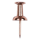 JAM Paper Push Pins, Rose Gold Pushpins, 2 Packs of 100, 200 Total (22432063a)-3