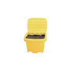 Urban Images, Heavy-Duty Outdoor Storage Container, 30" x 24" x 24", 5.5 Cu. Ft., Yellow-Capacity: 5.5 cu. Ft.