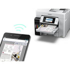 Epson Ecotank Pro ET-5850 All-in-One Colour Cartridge-Free SuperTank Printer-Standard Connectivity Hi-Speed USB, USB Host Supported, Wi-Fi 56 (802.11 ac), Bluetooth BLE 802.15.1 for Wi-Fi setup Ethernet (10/100 Mbps), Wi-Fi Direct