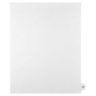 Mark Maker Legal Exhibit Index Tab White Single Tabs, 1/15th Cut, Letter Size, No Holes, Number 120, 25 Pack-White Single Tabs, 1/15th Cut
