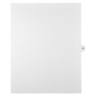 Mark Maker Legal Tabs - Letter Size - White - 1/15th cut - 25 tabs per package - 5 packages Pack - Number 173-White Single Tabs