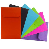 JAM Paper #1 Coin Envelopes, 2.25 x 3.5, Brite Hue Assorted, 150 Pack (3523ASSRTD)-colour Assortment of #1 Size Cash Envelopes: Blue, Green, Orange, Purple, Pink, and Black