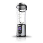 Ninja Blast 18oz Portable Blender - Black-The ribbed vessel creates a vortex while the durable, stainless steel BlastBlade Assembly blasts through ice and frozen ingredients